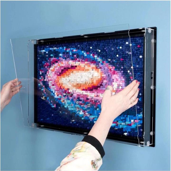 iDisplayit Acrylic wall display for LEGO 31212 The Milky Way Galaxy (31212, LEGO DC)