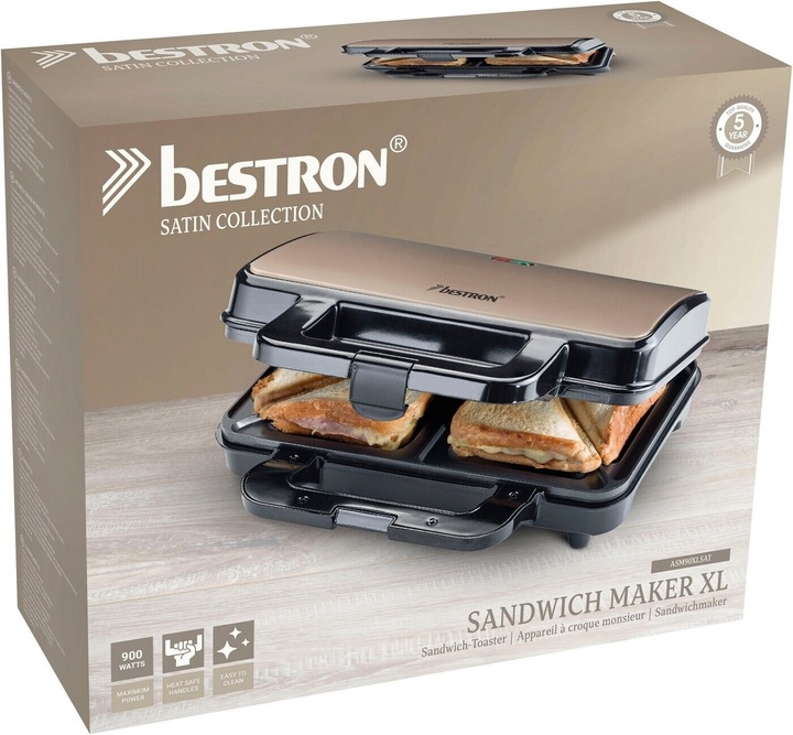 Image du produit Bestron Appareil à sandwich XL