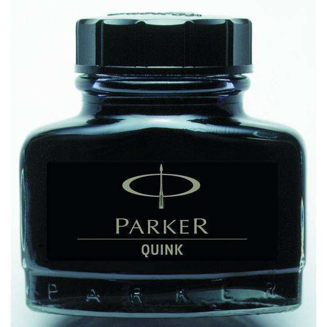 Thumbnail - Parker Pen, Ersatzpatrone, Quink (Tintenfass, Schwarz)