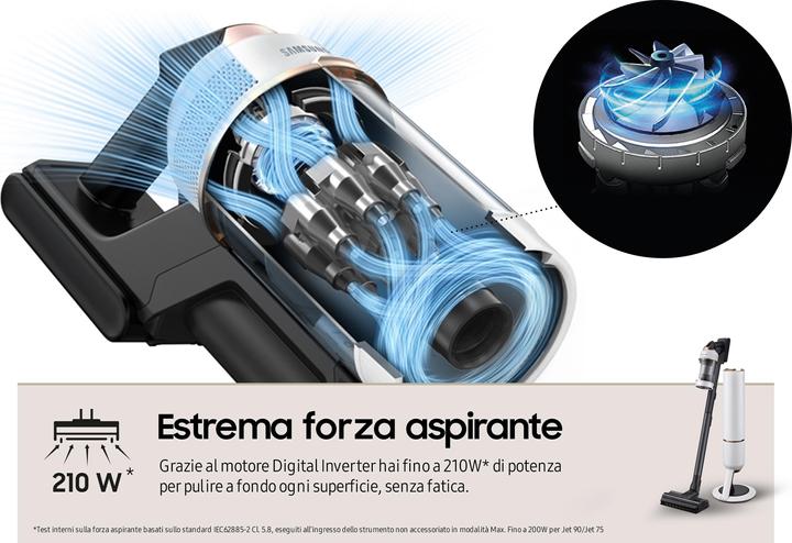 Image du produit Samsung Bespoke Jet VS20A95823W