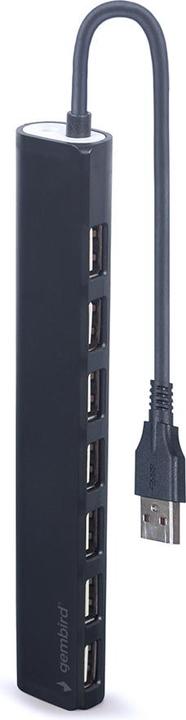 Immagine prodotto Gembird Hub USB 2.0 a 7 porte nero (USB-A, 7 porte)