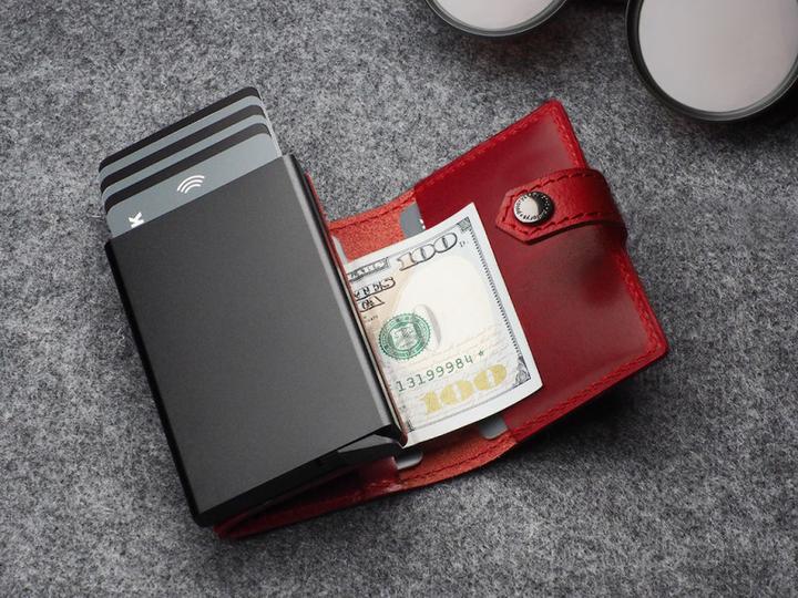 Actual product image Pularys Wallet HIKER MAX credit card holder