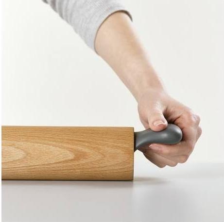 Immagine prodotto Joseph Joseph Mattarello ergonomico Grip Pin - Grigio