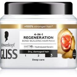 Produktbild Schwarzkopf Gliss Trt Aqua Revive Strengthening Hair Mask 4In1 Regenaration 400Ml (400 ml)