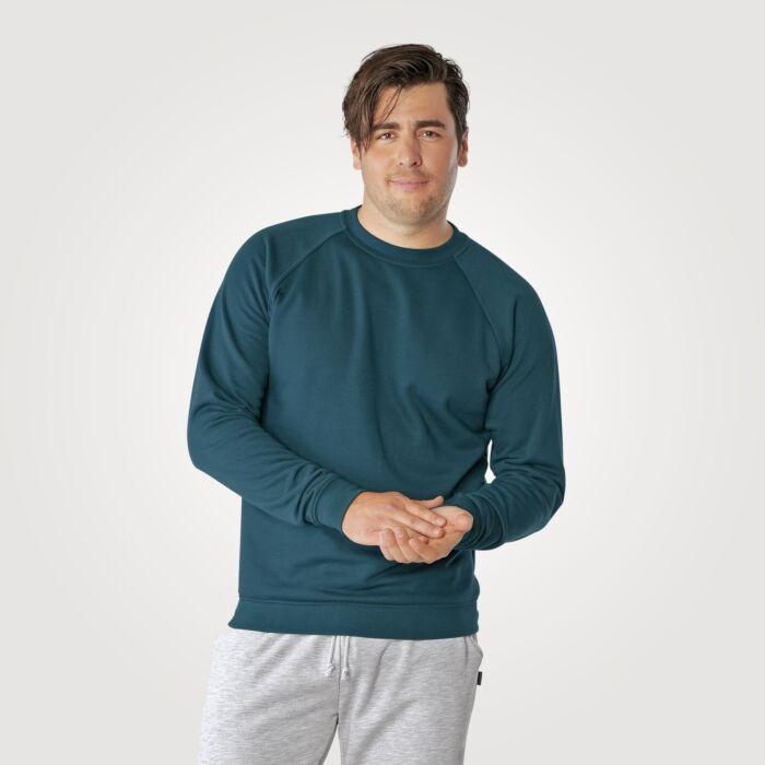 Produktbild HTA Unisex-Sweatshirt mit Bündchen, innen geraut (M)