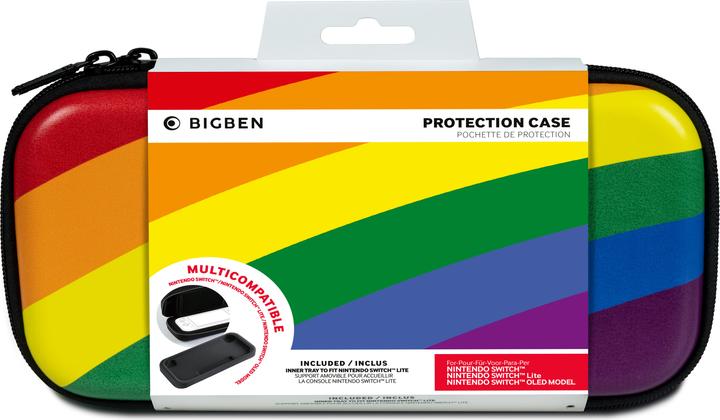 Produktbild Bigben Protection Case - Rainbow (Switch, Switch Lite, Switch OLED)