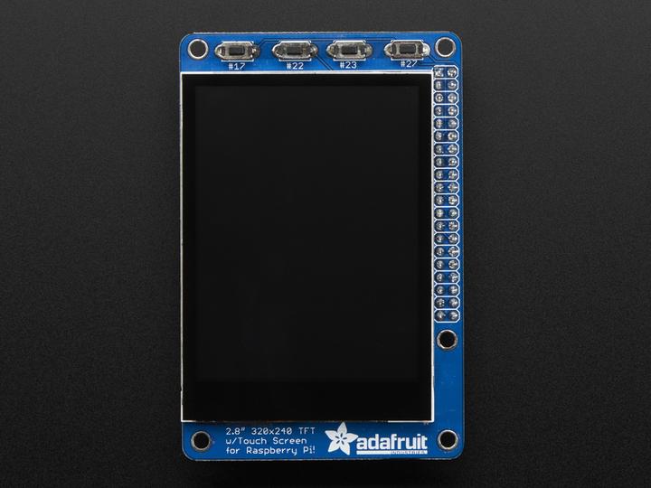Actual product image Adafruit PiTFT Plus 320x240 2.8" TFT Touch Assembled (Display)