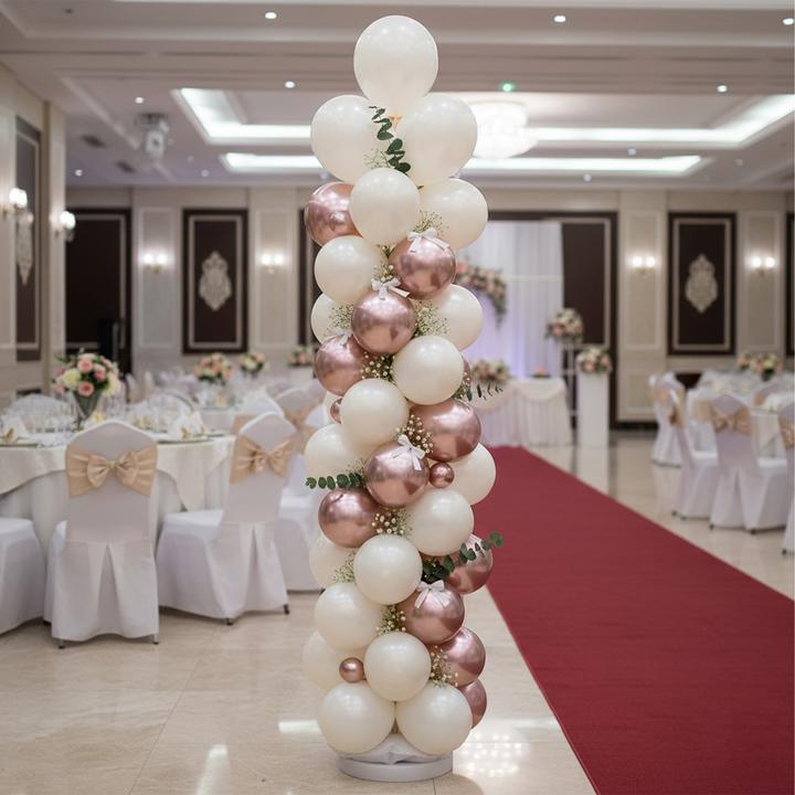 Actual product image Relaxdays 2x balloon stand