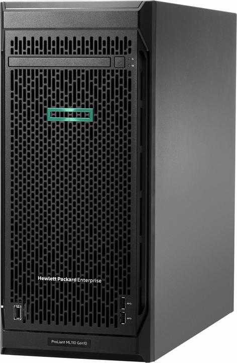 Immagine prodotto HPE E ProLiant ML110 G10, 0R, 10 core 2933 MT/s, 8x SFF, Hot Plug, 1x PS (Intel Xeon E5, 16 GB, Server a torre)