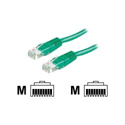 Thumbnail - Secomp ROLINE Patch Cable UTP, RJ45-RJ45 (U/UTP, CAT5e, 2 m), Netzwerkkabel