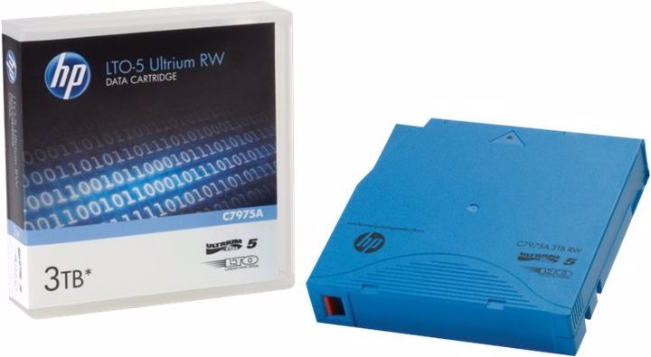 Produktbild HPE E LTO Ultrium 5 RW custom labelled data cartridge 20-pack (LTO, 3000 GB)