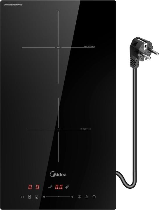 Produktbild Midea Piano a Induzione con Controllo Touch (28.80 cm, Glaskeramik Kochfeld, Induktionskochfeld)