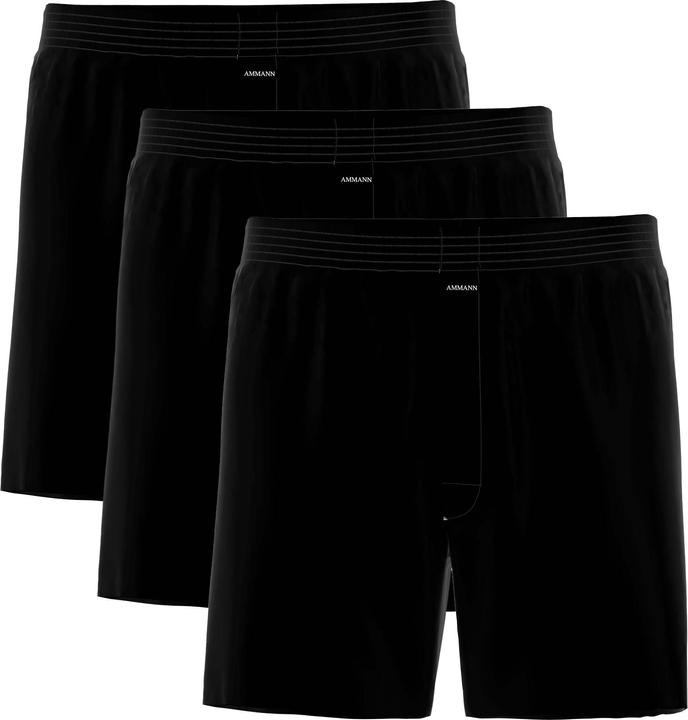 Actual product image Ammann Boxershort Casual Bequem sitzend Basic Cotton Boxer Short 3P (4XL, pack of 3)