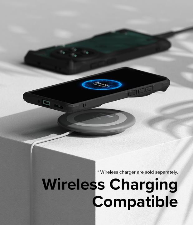 Actual product image Ringke Case for Oneplus 12 FUSION X BLACK (OnePlus 12)