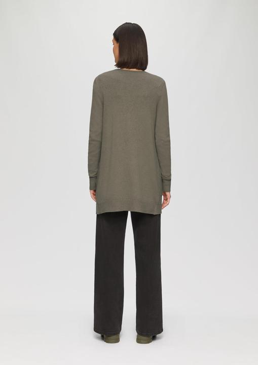 Produktbild S.Oliver Strickjacke Strickjacke mit Rippbündchen (36)