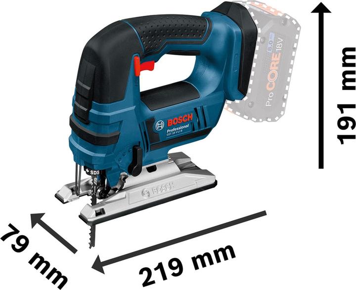 Actual product image Bosch Professional GST 18V-Li B