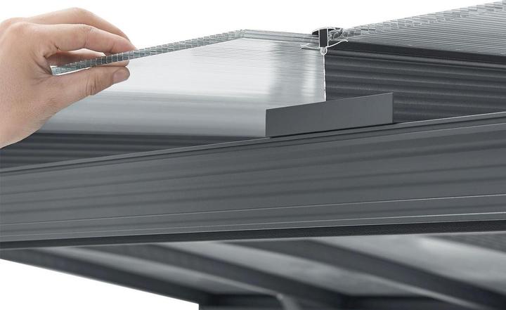 Actual product image Juskys Carport with arched roof