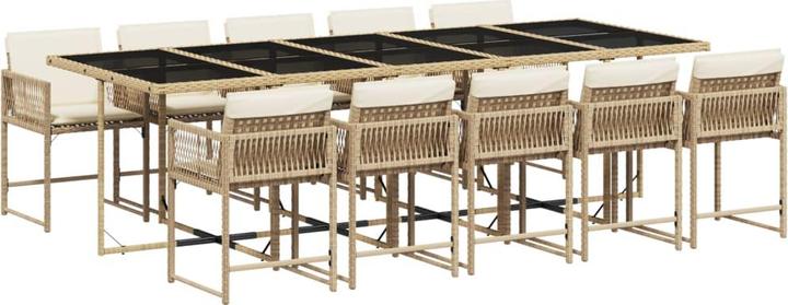 Produktbild vidaXL Garten Essgruppe (275 x 106 x 73 cm)