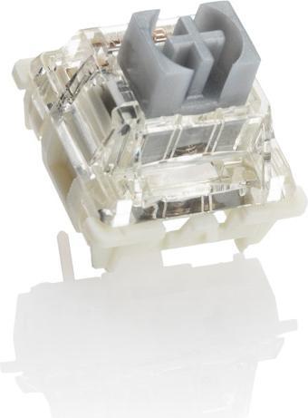 Produktbild Ducky Gateron G Pro Silver Switches, mechanisch, 3-Pin, linear, MX-Stem, 45g - 110 Stück