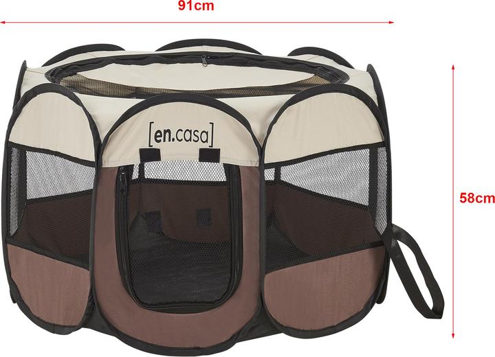 Actual product image En.Casa Telford (Dog kennel)