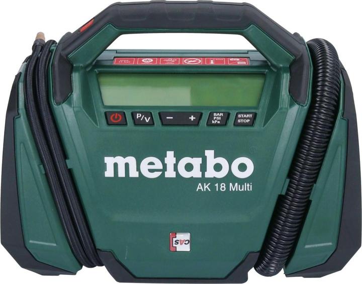 Immagine prodotto Metabo AK 18 Compressore multi batteria 18 V 11 bar + 1x batteria 4.0 Ah + caricabatterie