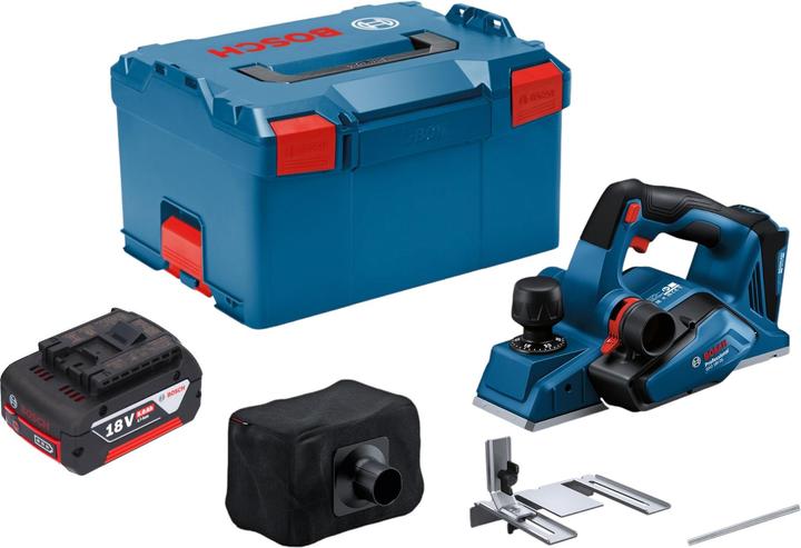 Actual product image Bosch Professional Bosch GHO 18V-26 Professional cordless planer 18 V 2.6 mm brushless + 1x rechargeable battery 5.0
