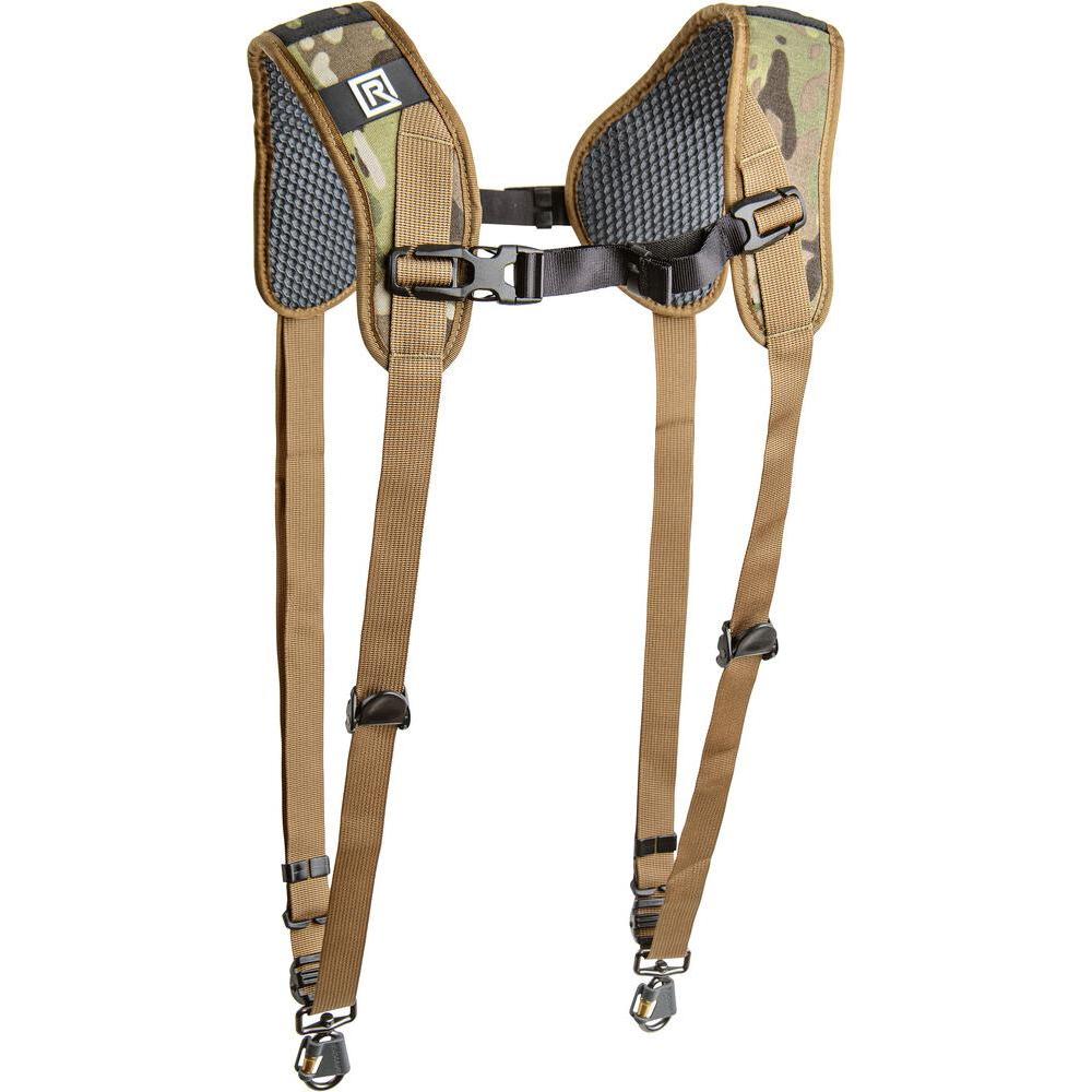 Blackrapid Double Camera Harness - Multi Terrain Camo (Nackengurt), Kameragurt, Mehrfarbig