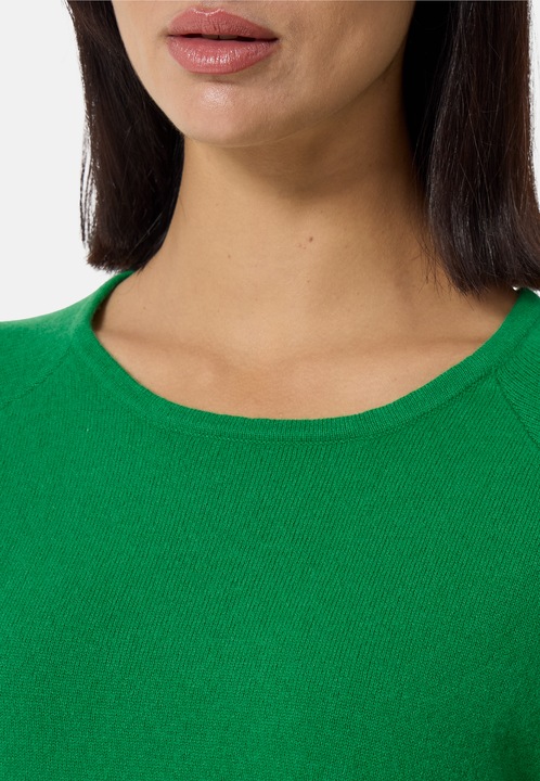 Image du produit Cash-Mere Kaschmir Rundhals Pullover mit Seitenschlitzen (S)
