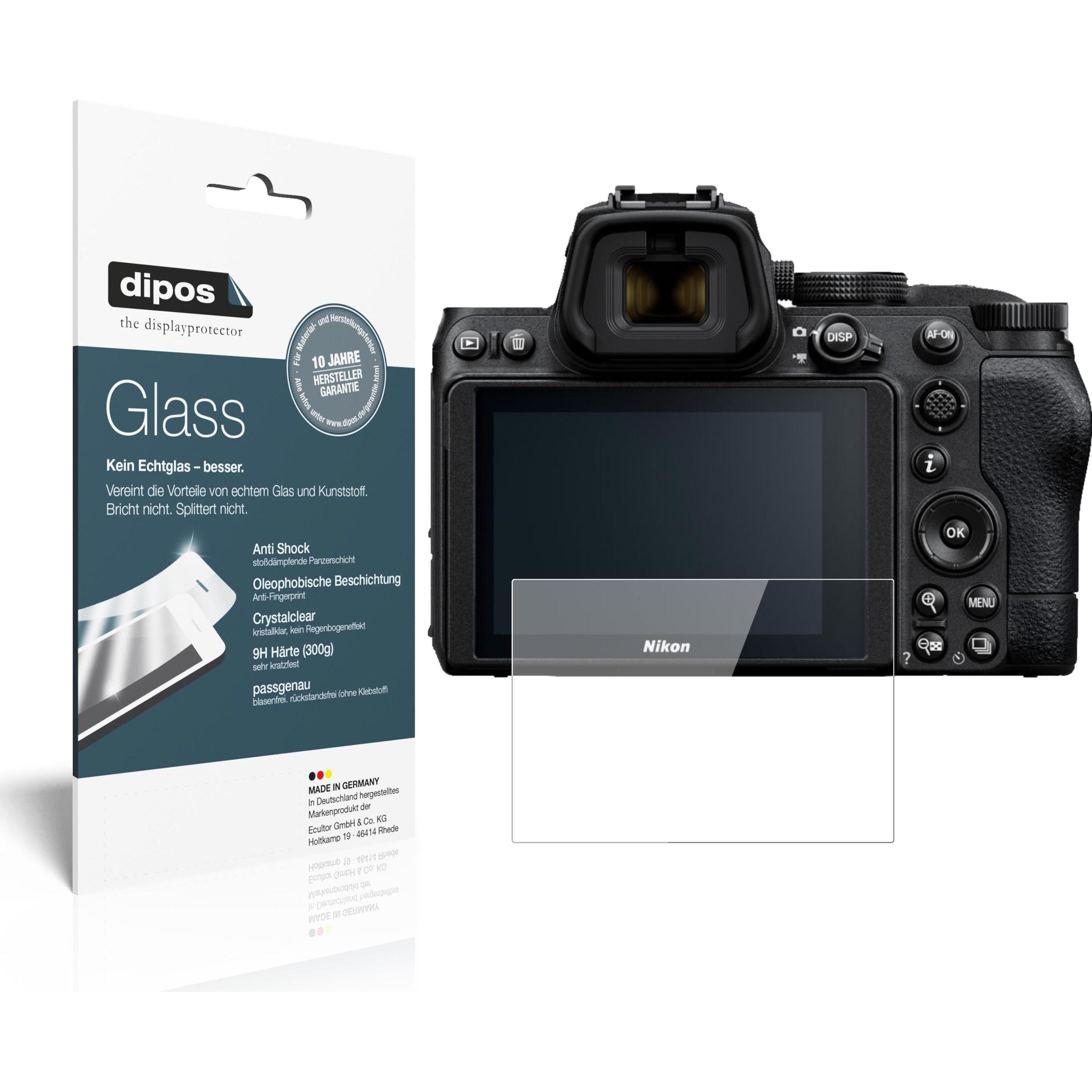Dipos Displayschutz Anti-Shock (Displayschutz, Nikon Z5), Kameraschutz, Transparent