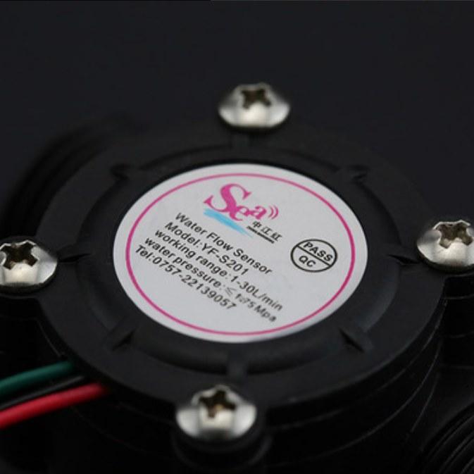 Actual product image DFRobot Gravity flow sensor 1/2 inch