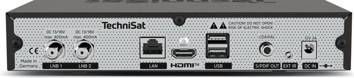 Actual product image TechniSat Digiplus UHD S2 (2x DVB-S2 (Twin), CI+ slot)