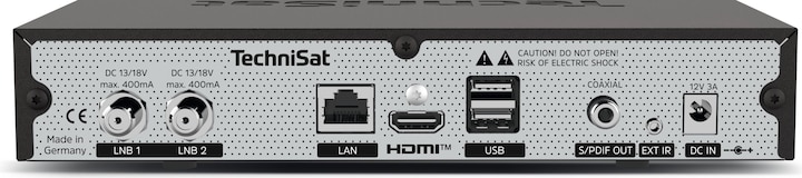 Produktbild TechniSat Digiplus UHD S2 (2x DVB-S2 (Twin), CI+-Schacht)