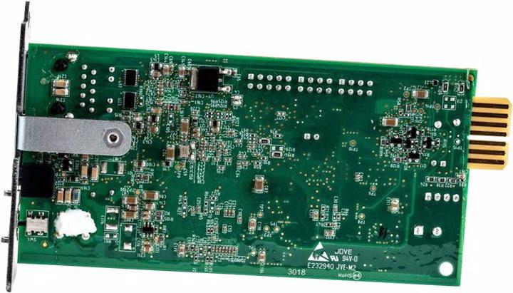 Actual product image Vertiv Intellislot web card for SNMP and web managemen - supports environmental sensors