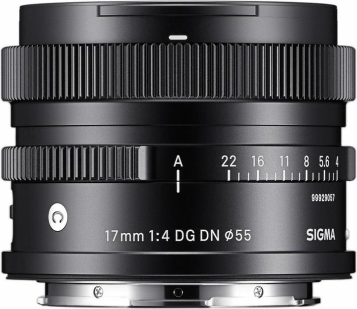 Actual product image Sigma 17mm F4,0 DG DN Contemporary, L-Mount (L-Mount, full size)