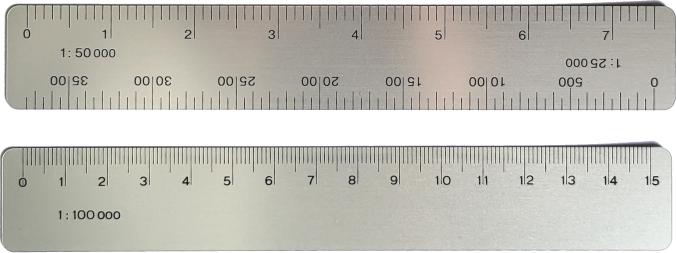 Actual product image Sieco Map scale aluminium (15 cm, Aluminium)