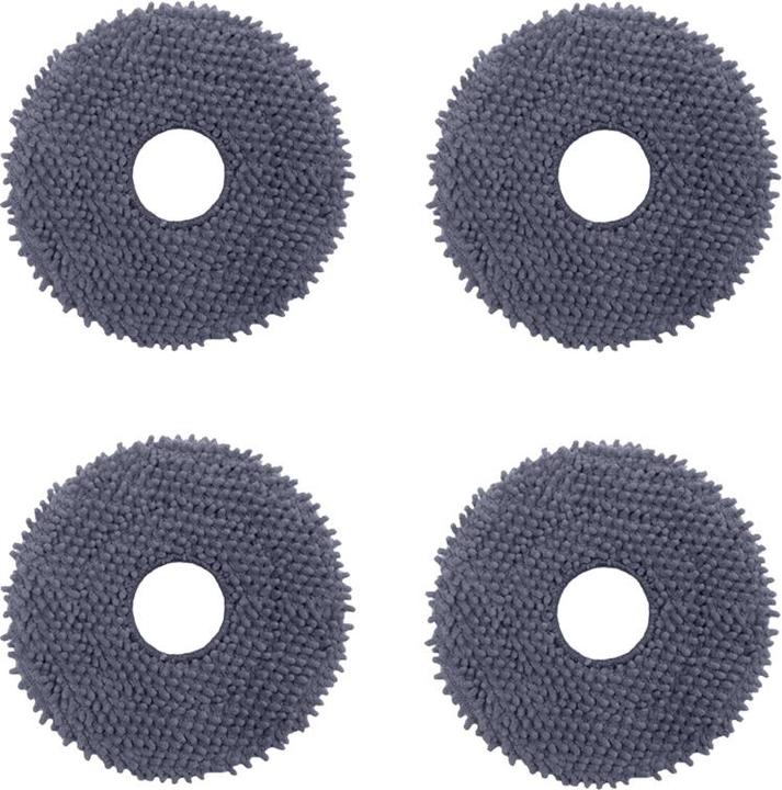 Flickbee Wishmop 4er Pack für Roborock QRevo - MaxV | -Plus | -S | -Curv | -Slim | -Master