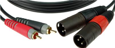 Image du produit Klotz Câble AT-CM0300 RCA-XLRmale 3m (3 m, Câbles XLR)