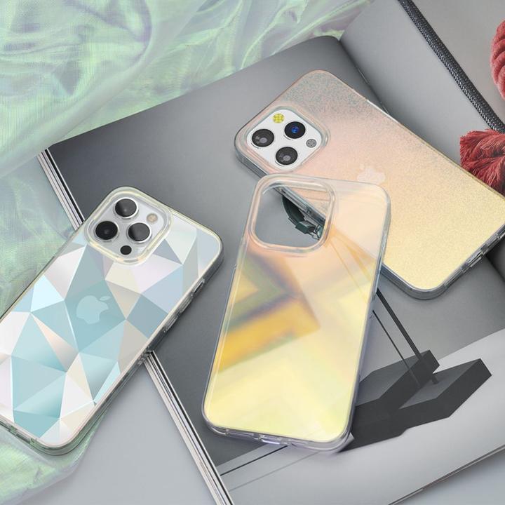 Image du produit Kingxbar Streamer Series Motif triangulaire 3D (Apple iPhone 13)