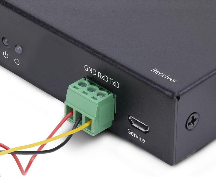 Immagine prodotto StarTech .com IH2006-HDMI-RX, Ricevitore, Cablato, 3840 x 2160 Pixel, 60 Hz, Nero, Metallo