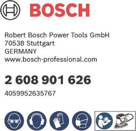 Image du produit Bosch Professional Zubehör EXPERT M480 Filet abrasif, 100 x 150 mm, G 240, 50 pièces (240)