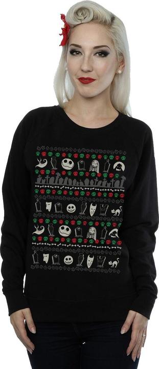 Produktbild Disney Nightmare Before Christmas Festive Icons Sweatshirt (L)