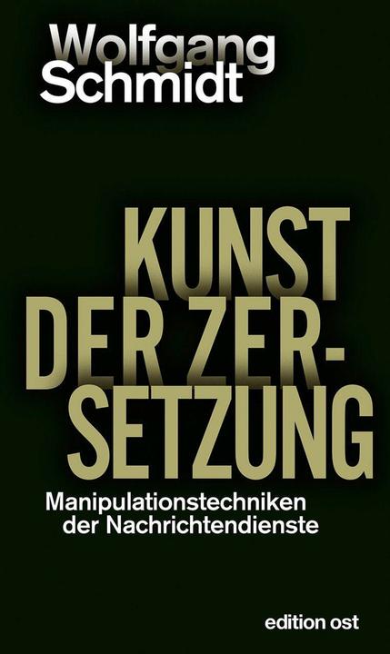 Produktbild Kunst der Zersetzung (Deutsch, Wolfgang Schmidt, 2026)