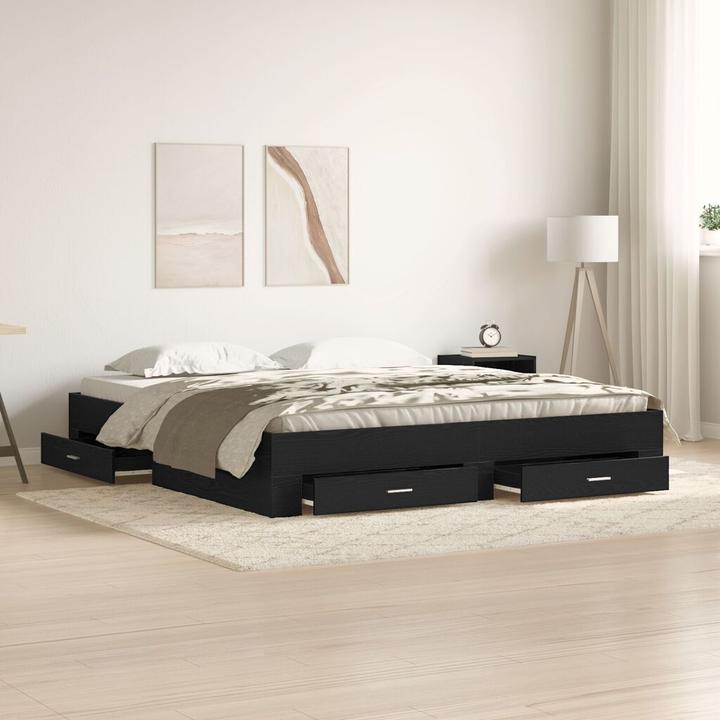 Image du produit vidaXL Rustikales Bett (180 x 200 cm)