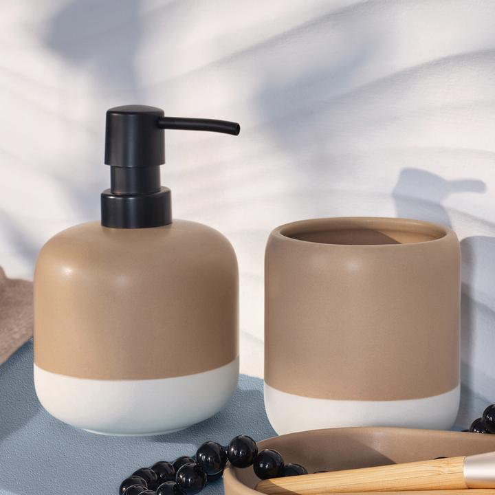Produktbild Kleine Wolke Seifenspender Lunella 1.185 ml, Taupe