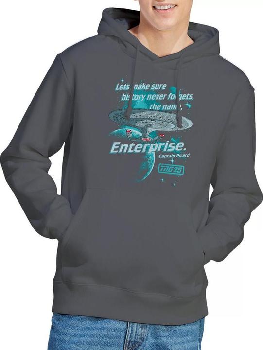 Actual product image Mens Never Forget Hoodie (S)