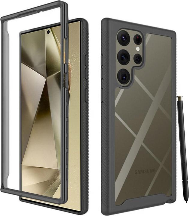 Produktbild Techsuit - Defense360 Pro + Screen Protector - Samsung Galaxy S24 Ultra - Black (Samsung Galaxy S24 Ultra)