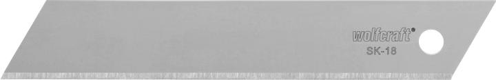 Produktbild wolfcraft wolfcraft 5 Sicherheitsklingen 18mm o. Abbrechseg. (Cutter)