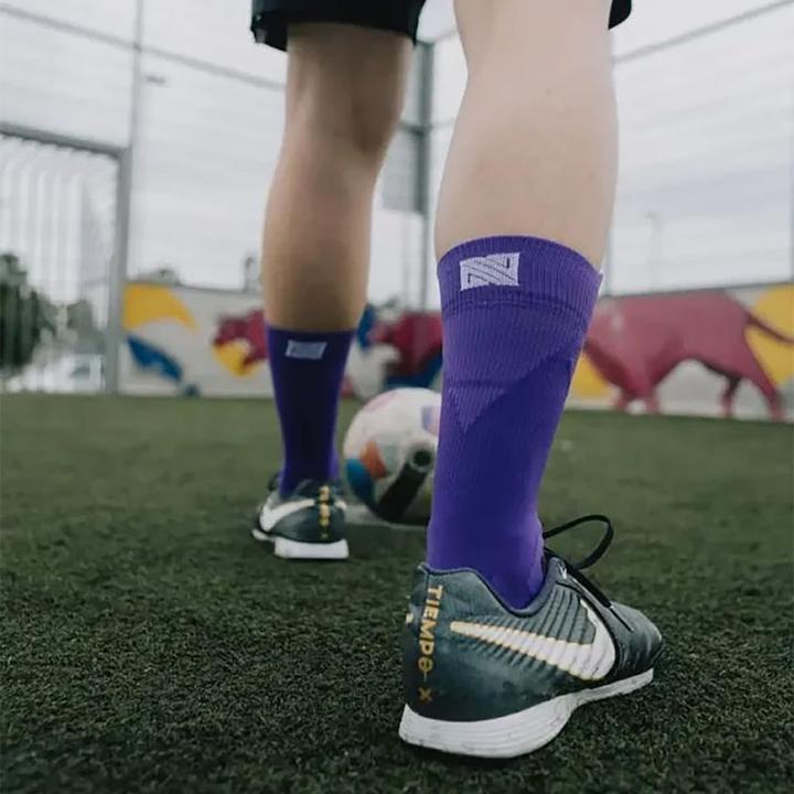 Image du produit NovoSoxx Fussballsocken Gr. 36-41 Grip Socken Fussball Strümpfe GripSoxx Violett (36 - 41)