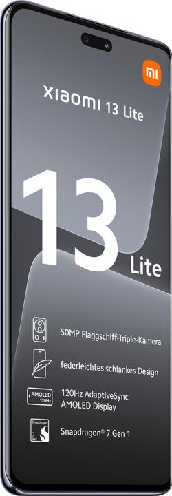 Xiaomi 13 Lite (128 GB, Black, 6.55", Dual SIM, 5G)