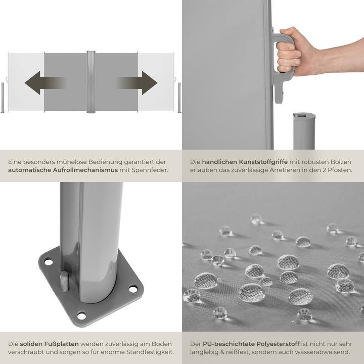 Image du produit tectake Double store latéral (6 m)